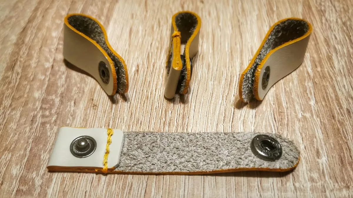 Cable strap with stitching, photo 1