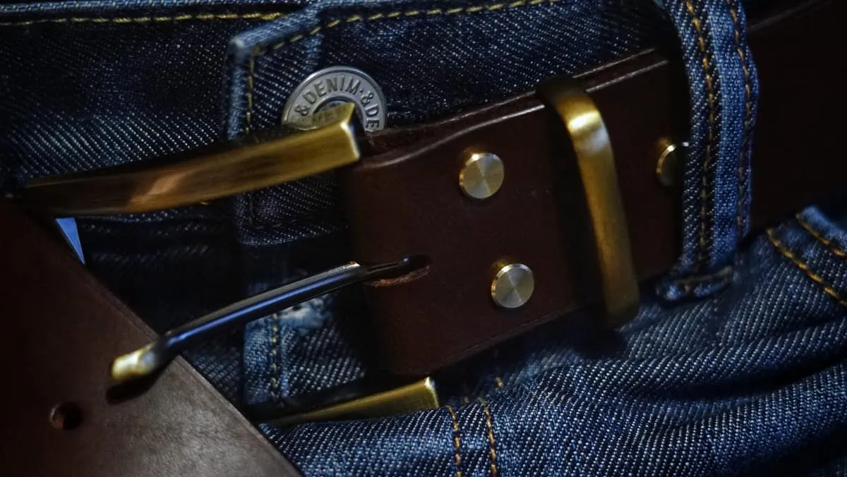 Belt - Brown & Brass, photo 10