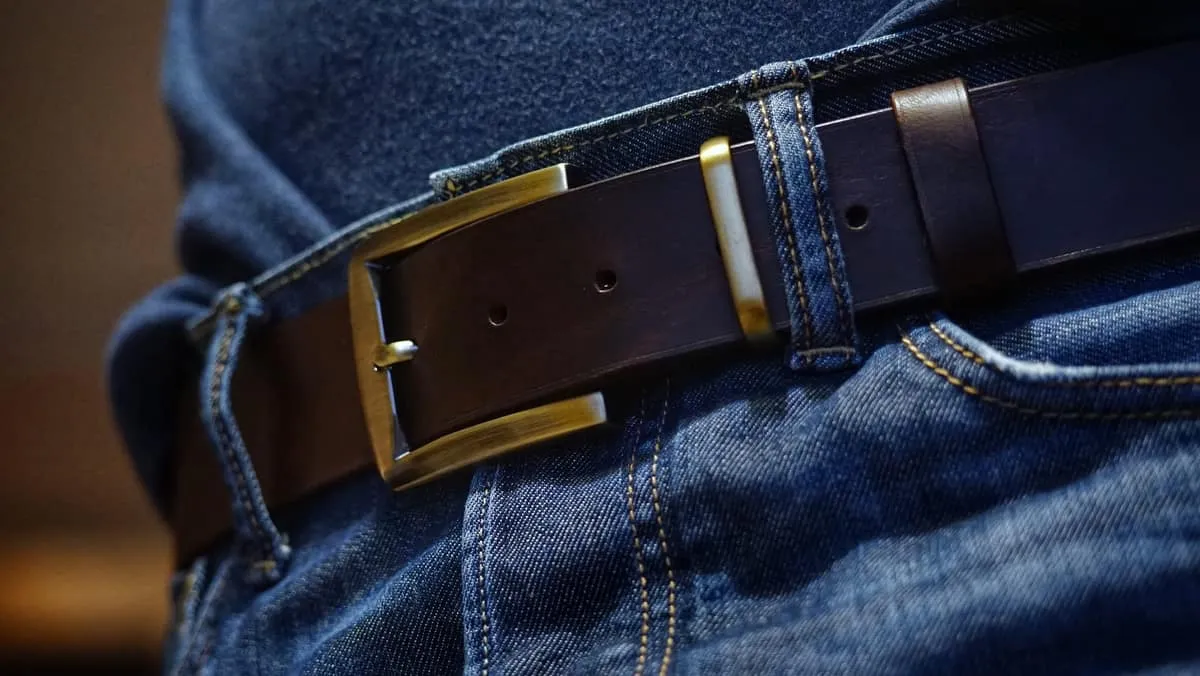 Belt - Brown & Brass, photo 11