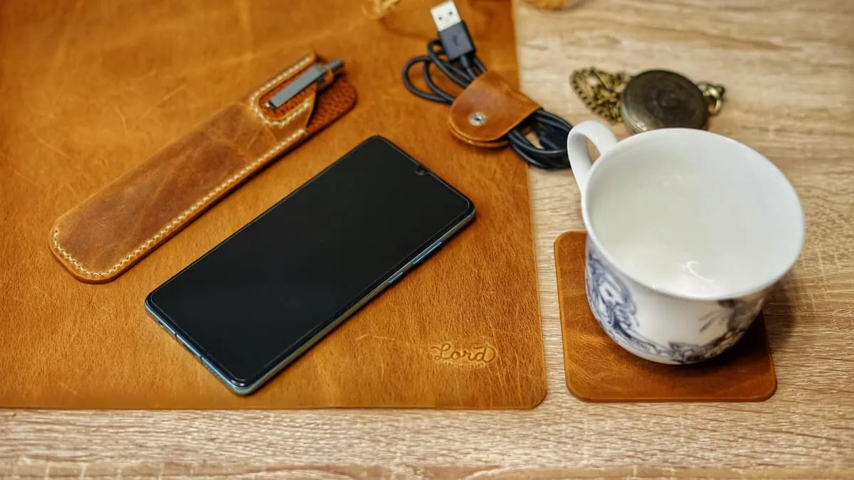 Desk kit - Pen case, coaster, clippy, and desk mat, photo 12
