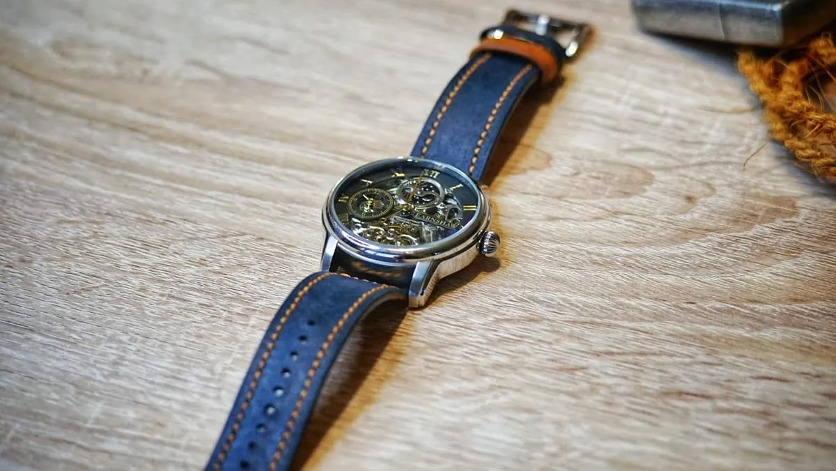 Bound - Watch Strap Navy Cognac, photo 13