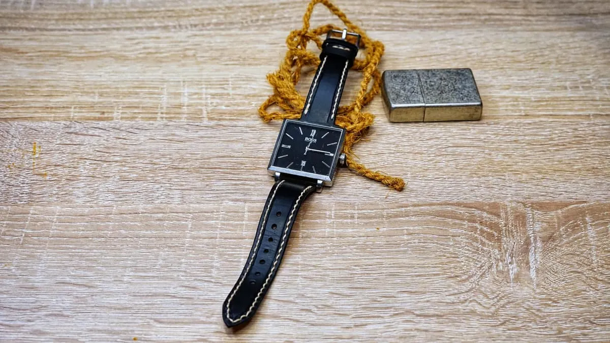 Bound - Watch Strap Black & Natural, photo 13