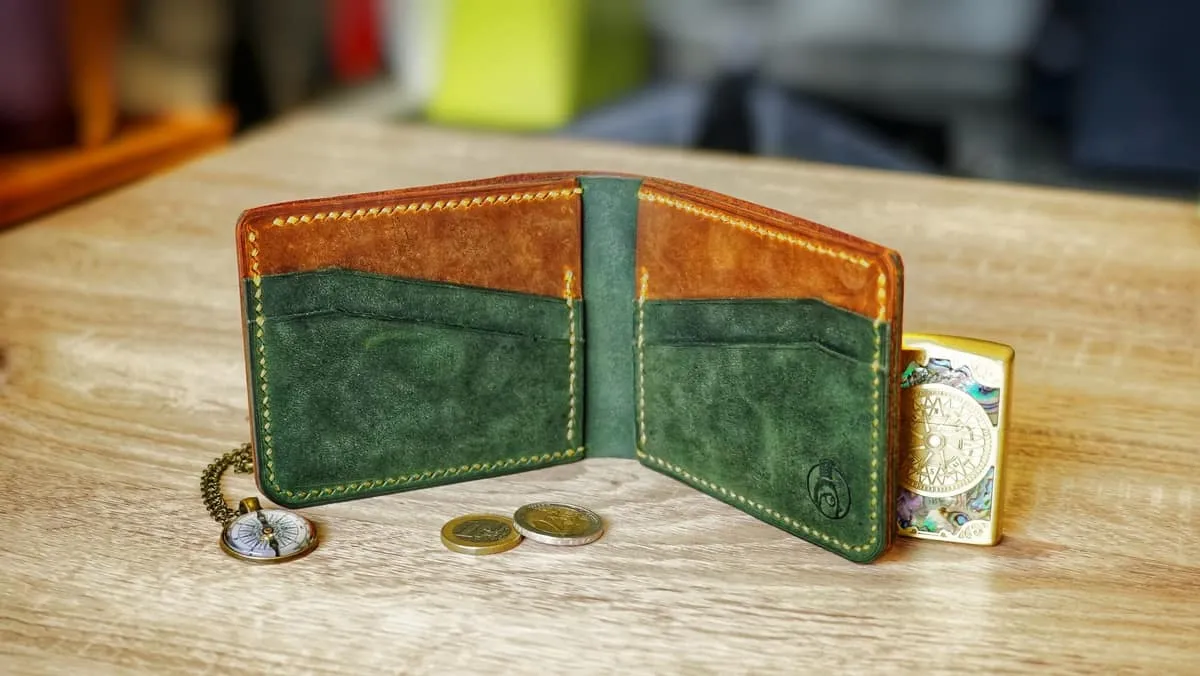 Wings 2 - Bi-fold Wallet, Green, photo 13