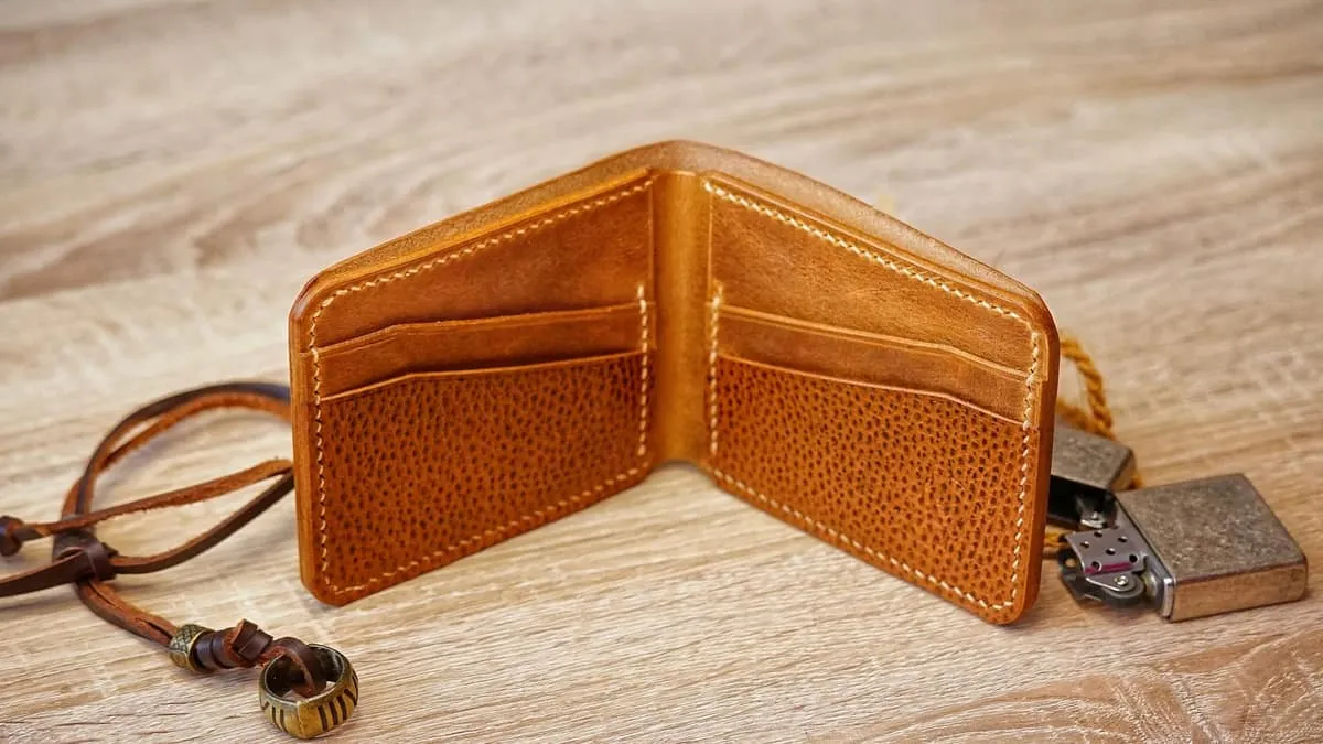 Wings 2 - Bi-fold Wallet, Dollaro & Waxed Browns, photo 2