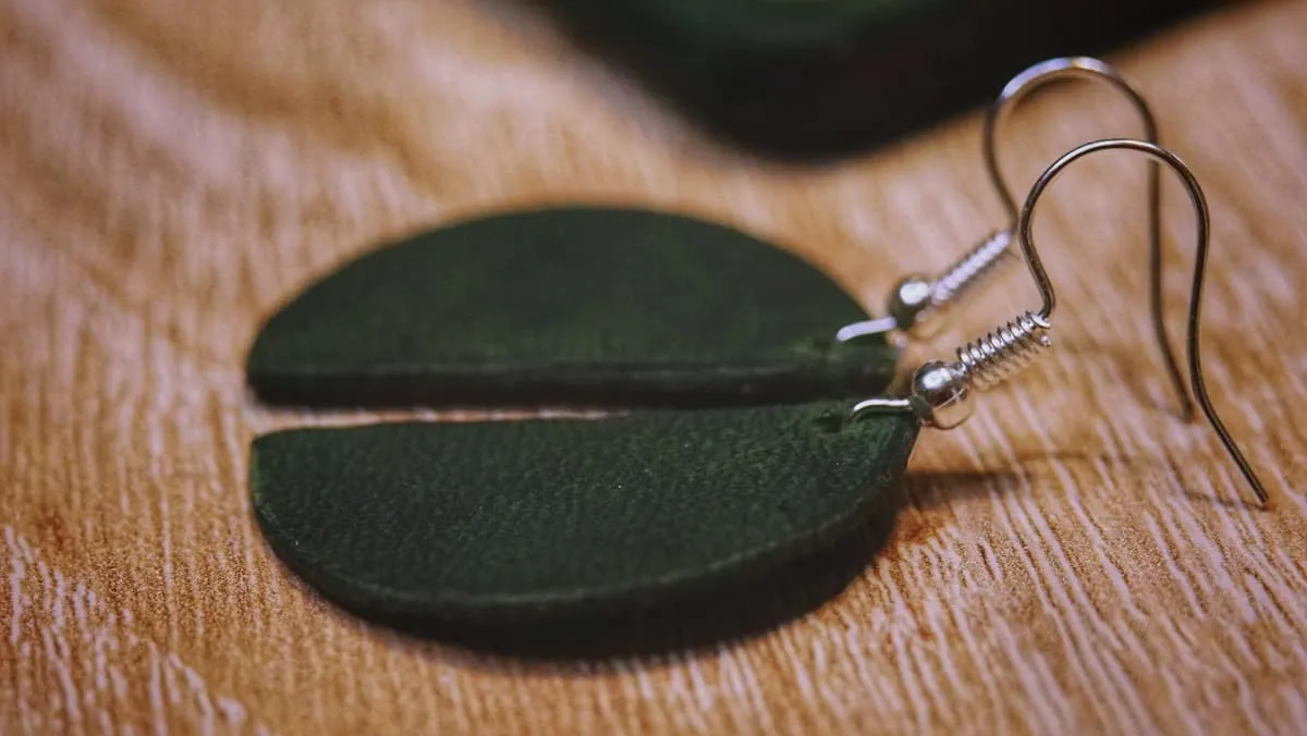 Roa - Half-Disk Shaped Earings, photo 2