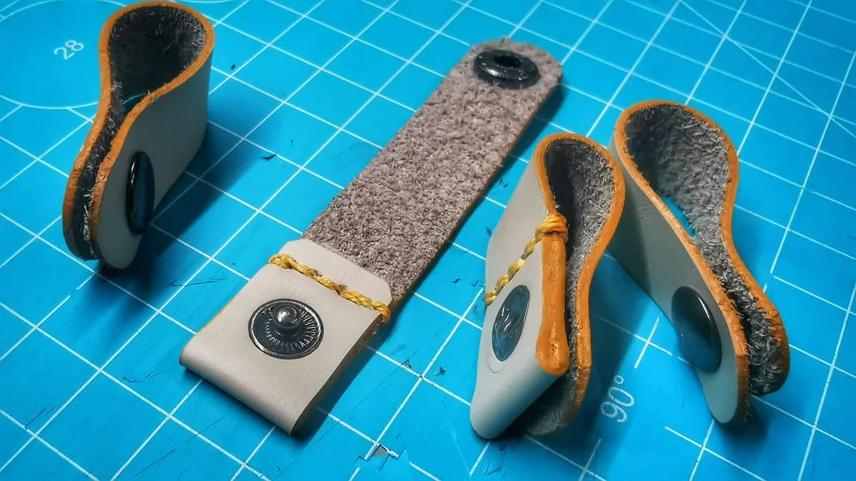Cable strap with stitching, photo 2