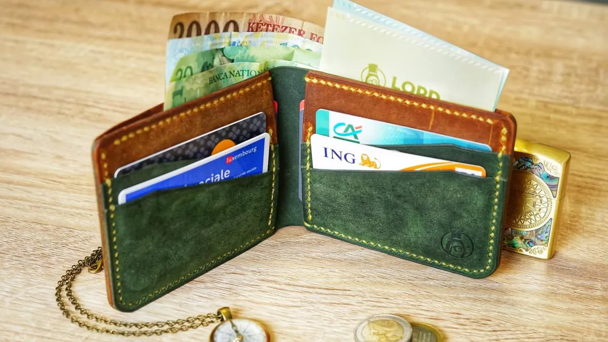 Wings 2 - Bi-fold Wallet, Green, photo 2