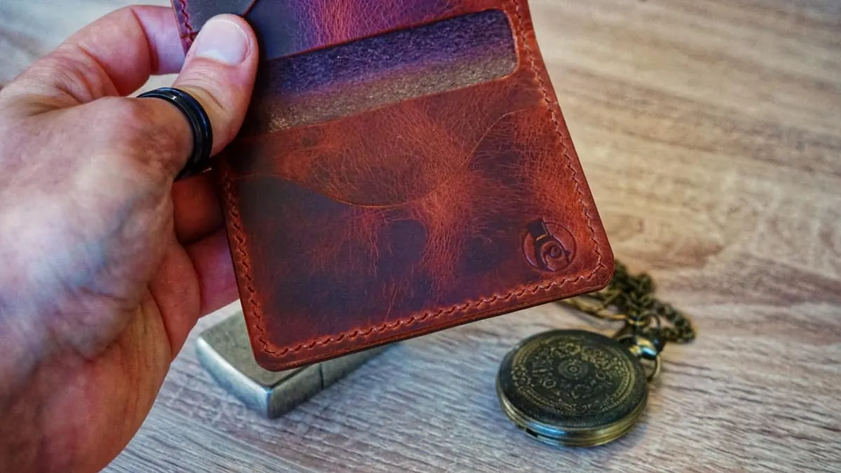 Classic - Minimalist Bi-fold Cardholder, photo 3