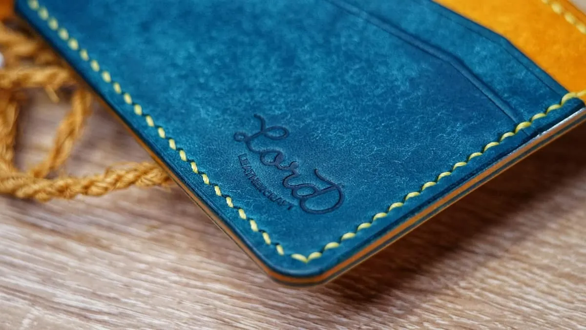 Wings 2 Wallet & Tria Earrings - Ortensia & Yellow, photo 3