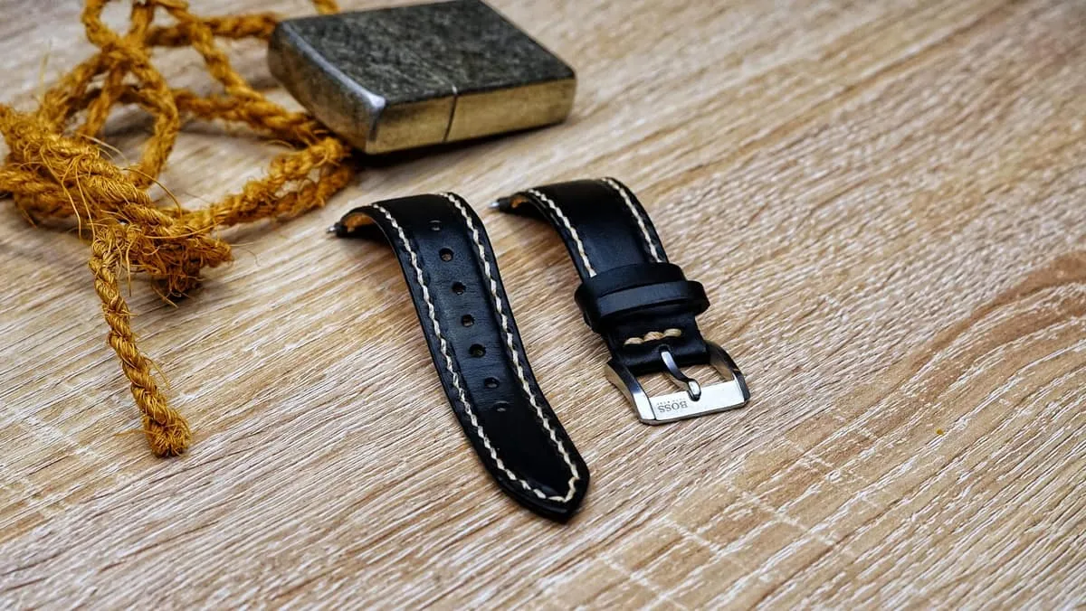 Bound - Watch Strap Black & Natural, photo 3