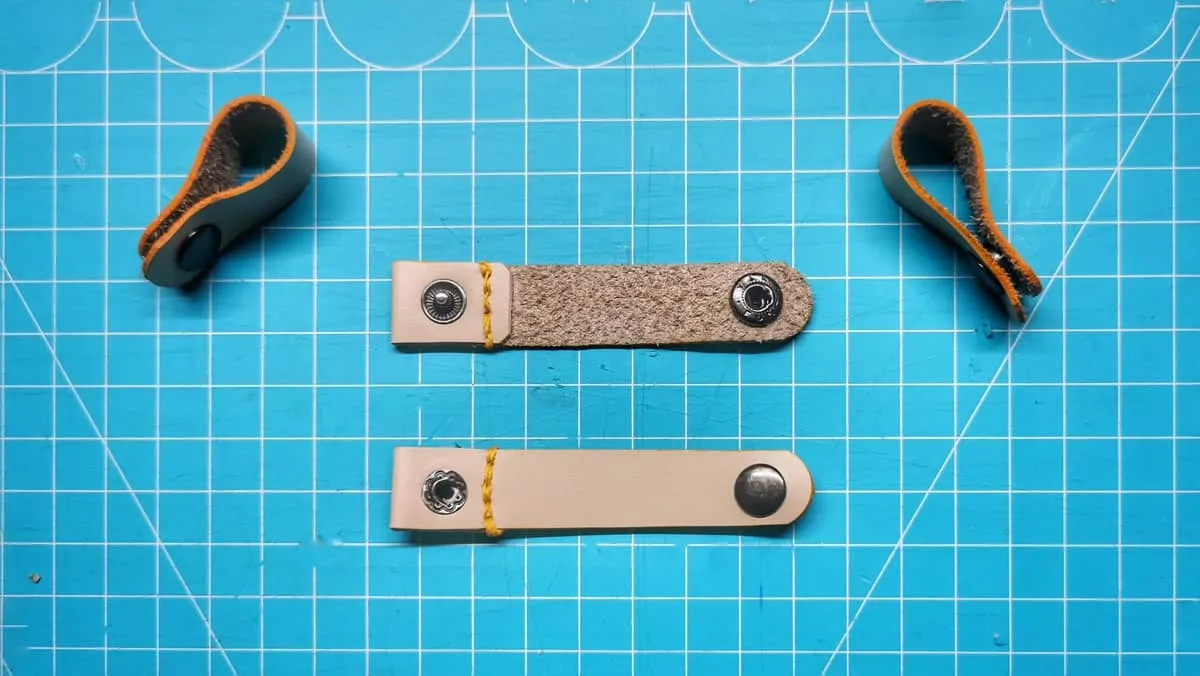 Cable strap with stitching, photo 4