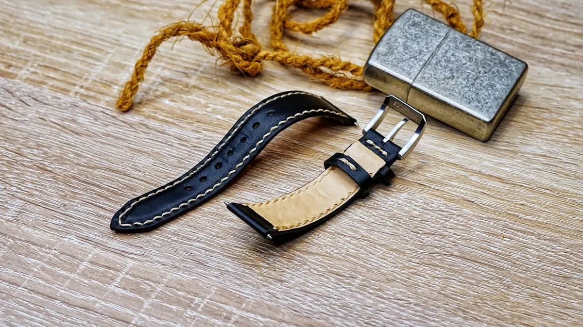 Bound - Watch Strap Black & Natural, photo 5