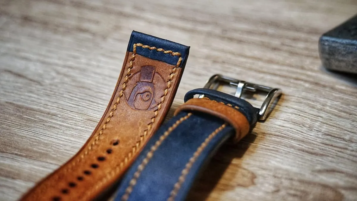 Bound - Watch Strap Navy Cognac, photo 6