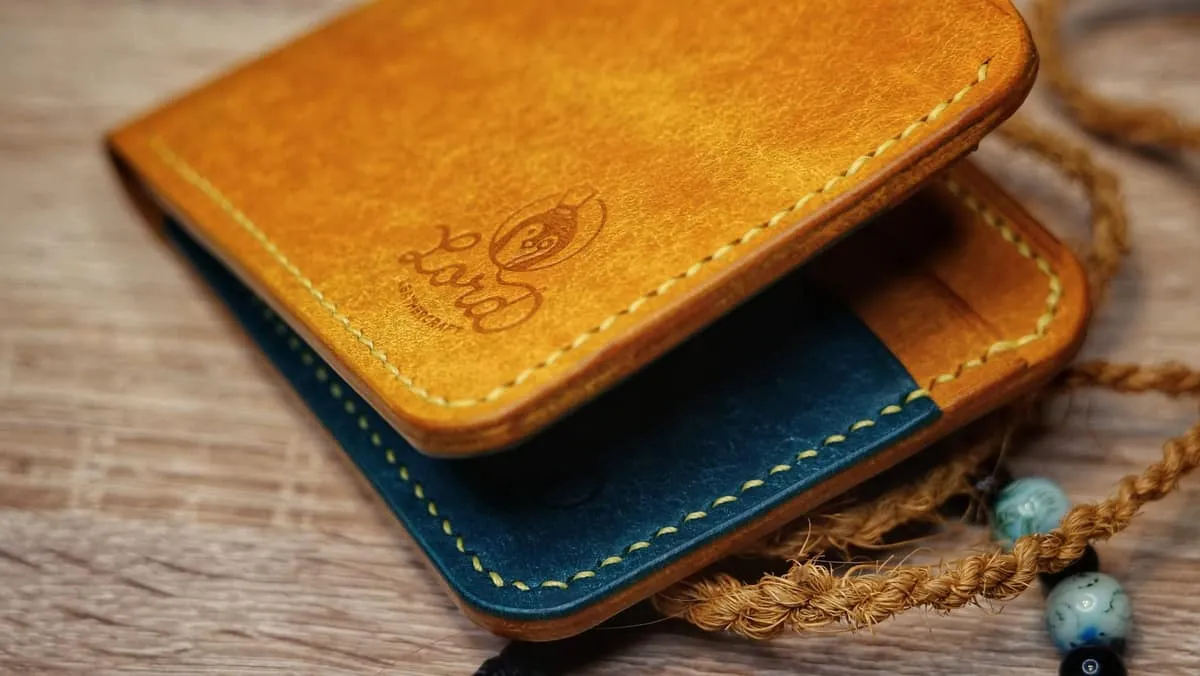Wings 2 - Bi-fold Wallet, Ortensia & Yellow, photo 7