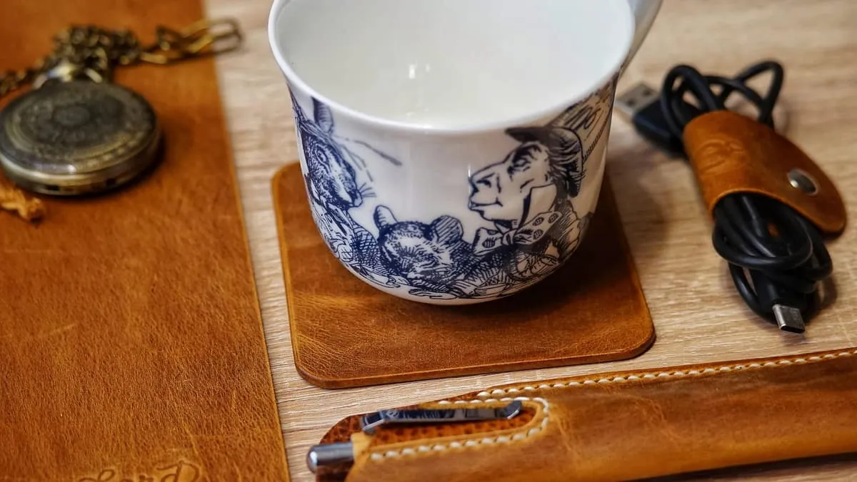 Desk kit - Pen case, coaster, clippy, and desk mat, photo 8
