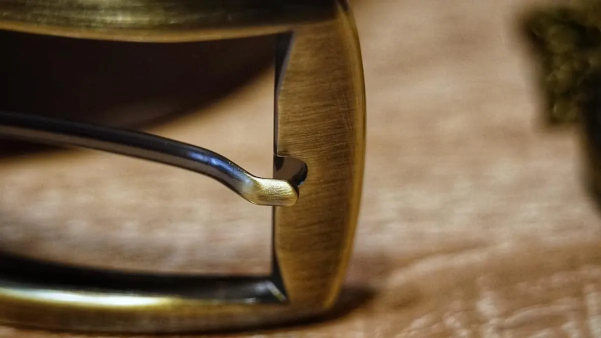 Belt - Brown & Brass, photo 8