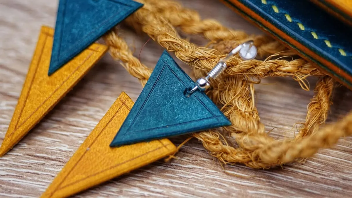 Tria - Triangle Shaped Earings, photo 8